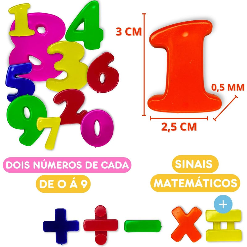 Brinquedo Números Brincando E Aprendendo Educativo Infantil (BrincandoComNumero